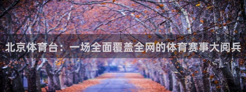 松鼠官方网站：北京体育台：一场全面覆盖全网的体育赛事大阅兵